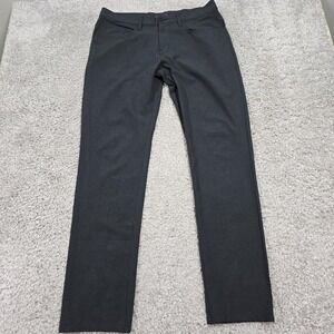 Travis Mathew Mens Golf Pants Stretch Performance Charcoal Size 33 Casual